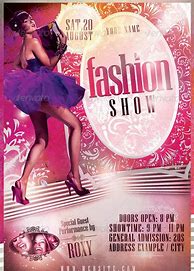 Image result for Fashion Show Flyer