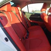 Image result for 2018 Toyota Camry XSE Interior Red and Black