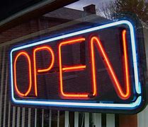 Image result for Open Sign