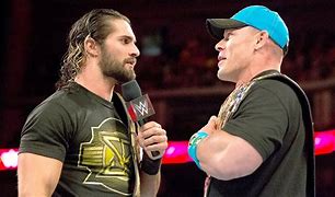 Image result for Seth Rollins John Cena