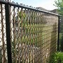 Image result for Black Chain Link Fence Paint