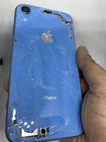 Image result for Glass Shatterd Back of iPhone XR
