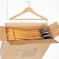 Image result for The Home Edition 12 Pack Wood Clothes Hangers