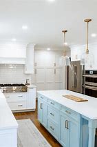 Image result for Best Countertops for White Shaker Cabinets