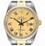 Image result for Vintage Rolex 15 Mm. Tang Buckle Champagne Dial 14K Yellow Gold
