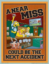 Image result for Funny Simpsons Safety Posters