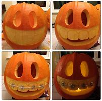 Image result for Pumpkin with Braces