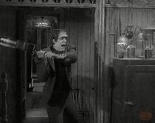 Image result for Herman Munster Playing Golf