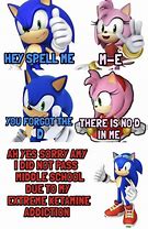 Image result for Sonic and Amy Memes