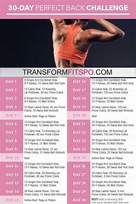 Image result for 30-Day Back Exercise Challenge