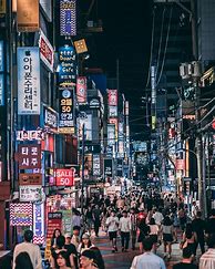 Image result for Seoul Korea Aesthetic Street