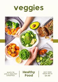 Image result for Healthy Living Magazine Cover Template