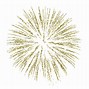 Image result for Transparent Gold Fireworks