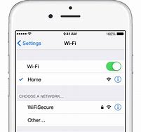 Image result for Iphon Settings Wi-Fi