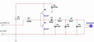 Image result for Class D Amplifier Arduino