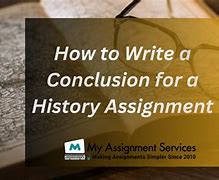 Image result for Conclusion for History Project