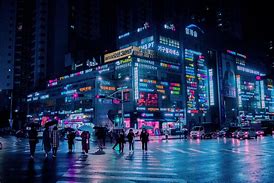 Image result for HD Aesthetic Neon City Wallpaper