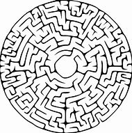 Image result for Circular Maze PNG