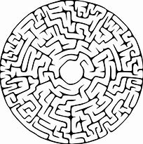 Image result for Circular Maze for Kids