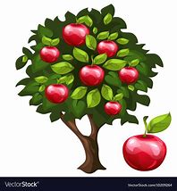 Image result for Apple Tree Cartoon Royalty Free