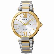 Image result for Seiko Ladies Solar Railroad Watch