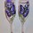Image result for Hand Painted Champagne Flutes