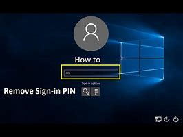 Image result for How to Remove Windows Pin Login