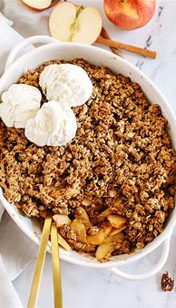 Image result for Healthy Apple Crisp Recipe Skinny