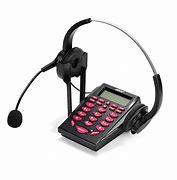 Image result for Corded Phone with Headset