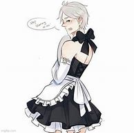 Image result for Hold Maid Outfit Anime Meme