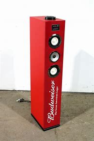 Image result for Budweiser iPod Tower Speaker System