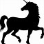 Image result for Black Unicorn Transparent Background