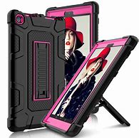 Image result for Kindle Fire Tavlet HD 8th Gen with Purple Case