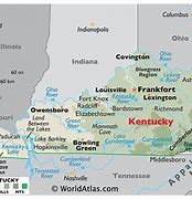 Image result for United States Map Kentucky