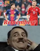 Image result for Memes Barca Bayern