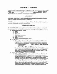 Image result for Car Agreement Contract