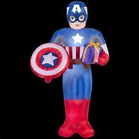 Image result for Captain America Christmas Inflatable