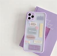 Image result for Aesthetic Clear Purple Phone Cases