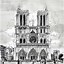 Image result for Sketch of Notre Dame De Quebec
