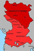 Image result for Second Serbian Uprsing Map