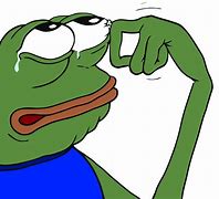 Image result for Tuxedo Pepe Crying