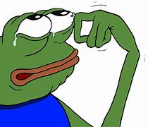 Image result for Pepe Cry PNG