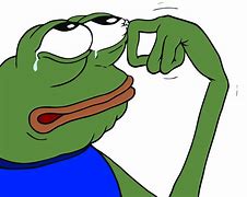 Image result for Pepe Crying On the Flor