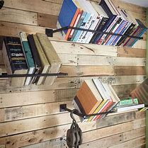 Image result for wall mount displays racks for book