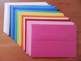 Image result for Coloured A6 Envelopes