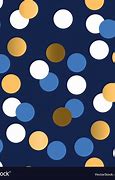 Image result for Blue and Gold Polka Dots