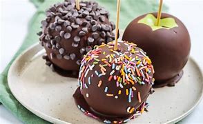 Image result for candy dipped apple