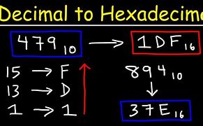 Image result for Decimal Fraction to Hexadecimal
