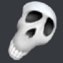 Image result for Realistic Skull. Emoji