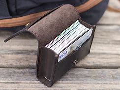 Image result for Leather Credit Card Holder